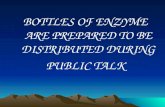 6. Bottle Of Enzyme Given Out 4 Talk