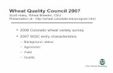 Wheat Quality Council