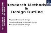 ITFT - Types of research designs