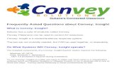 Convey:Insight FAQ( Freqeuntly asked Questions)