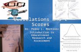 Correlations and t scores (2)