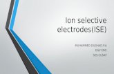 Ion selective electrodes(ise)