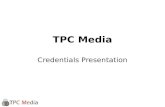 TPC Media who we are, what we do and who we work for