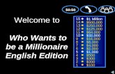 Who Wants To Be A Millioinaire