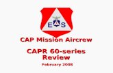 CAP Mission Aircrew CAPR 60-series Review
