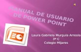 Manual de power point laura murguía