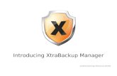 Introducing Xtrabackup Manager