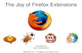 The Joy Of Firefox Extensions 25791