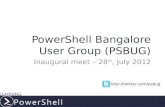 Introduction to PowerShell and getting started