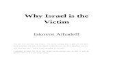 Why Israel is the Victim