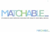 Matchable: students, service-design, and health & well-being organisations