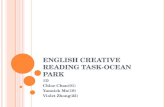 English creative reading task ocean park