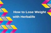 How to lose weight with hebalife