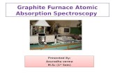 Graphite furnace atomic absorption spectroscopy
