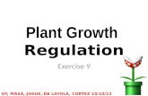 Experiment 9 plant growth regulation