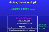 Biochemistry 304 2014 student edition acids, bases and p h