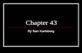 Chapter 43 ap bio