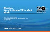 20 Minute PPC Work Week With Perry Marshall and Larry Kim