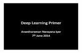 Deep Learning Primer - a brief introduction