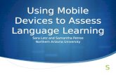Using Mobile Devices to Assess Language Learning