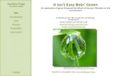 WebQuest Green Living