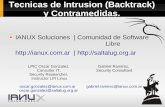 Tecnicas de intrusion y contramedidas Oscar Gonzalez - Gabriel Ramirez
