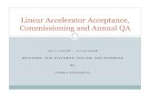 Linear Accelerator Acceptance, Commissioning and Annual QA