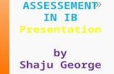 Internal assessement in ib ppt for students