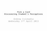 Presentation   pick a card - newman 17-04-13 - final