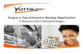 Yotta280: Asigra Top Enterprise Backup Application for 2014 – TechTarget