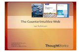 The counter intuitive web (Ian robinson)