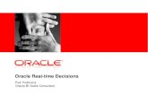 Oracle real time decision