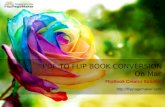 Pdf to flip book conversion on mac | Flipbook Creator