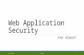 Web application security