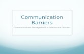Communication barriers
