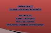 Competency based language teaching (revisi)