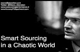 Smart sourcing in a chaotic world - Marco Gianotten