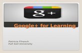 Google+ for learning