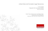 Linked Data and Canadian Legal Resources