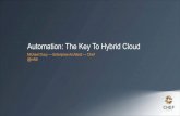 CloudStack Day 14 - Automation: The Key to Hybrid Cloud