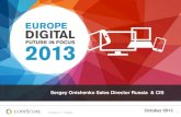 Europe digital future in focus 2013 (Russia)