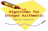 Addition Algorithm