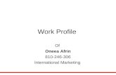 Work Profile