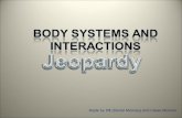 Body systems PowerPoint Jeopardy