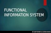 Functional  information system