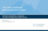The New Textbook: Moving Beyond Paper
