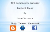 100 community manager content ideas