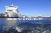 Eeva Hietanen: Helsinki: Port as Part of the City. Santander 2011