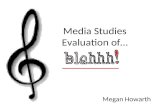 Megan Howarth  media AS evaluation