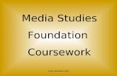 Media Studies Coursework 1